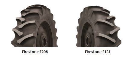 F151 and F206 tractor tyres